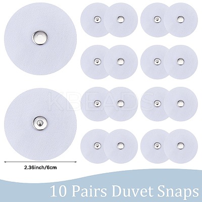 10 Pairs Cloth Duvet Cover Clips FIND-CP0003-40-1