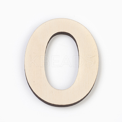 Wood Cabochons WOOD-WH0012-01-1