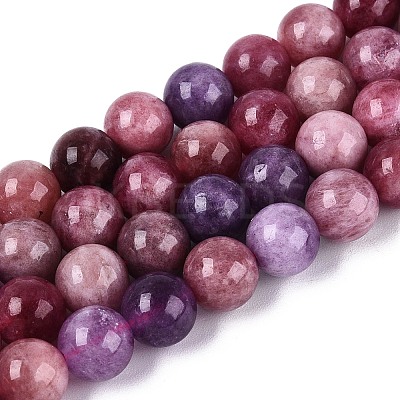 Natural Quartz Beads Strands G-N363-8mm-05-1