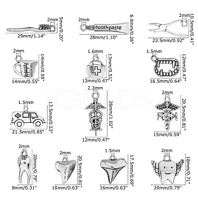 Tibetan Style Alloy Pendants TIBEP-PH0001-16AS-RS-1