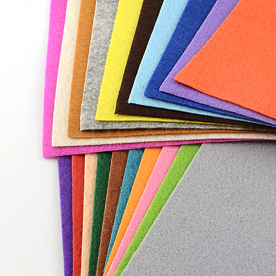 Non Woven Fabric Embroidery Needle Felt for DIY Crafts DIY-S024-01-1