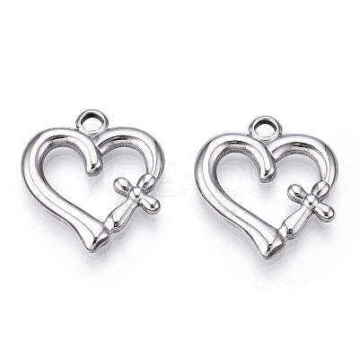 Non-Tarnish 304 Stainless Steel Pendants LS-STAS-T063-203P-1