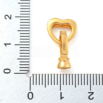 925 Sterling Silver Micro Pave Clear Cubic Zirconia Fold Over Clasps STER-B005-45G-1