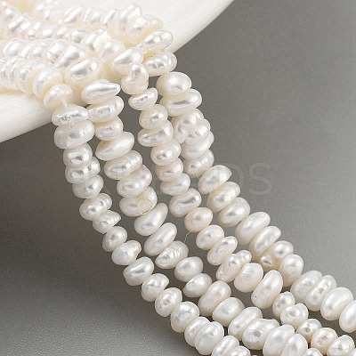 Natural Keshi Pearl Cultured Freshwater Pearl Beads Strands PEAR-C003-31C-1