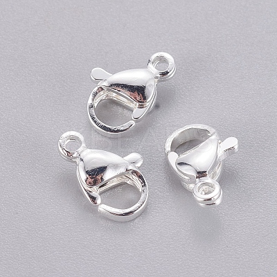 304 Stainless Steel Lobster Claw Clasps LS-STAS-E464-21B-S-1