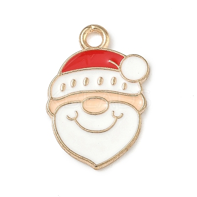Christmas Alloy Enamel Pendants ENAM-B035-02D-05KCG-1