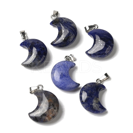 Natural Sodalite Pendants G-H035-01P-03-1