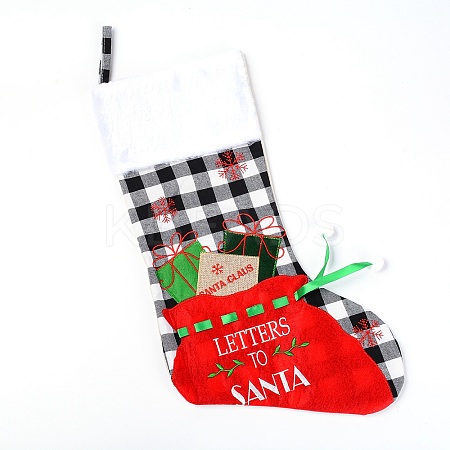 Christmas Socks Gift Bags HJEW-SZC0002-06A-1