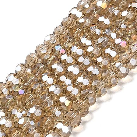 Transparent Glass Beads EGLA-A035-T6mm-B16-1