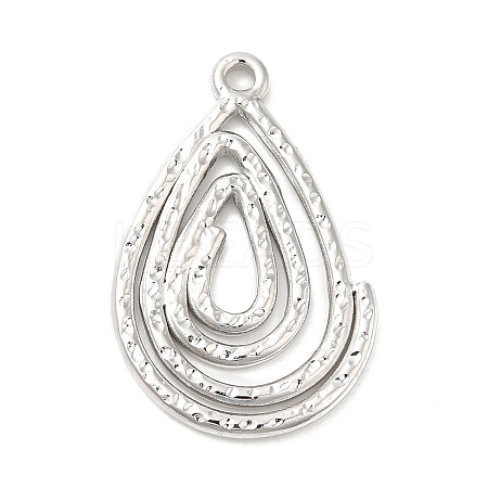 Non-Tarnish 304 Stainless Steel Pendants STAS-D084-11P-1