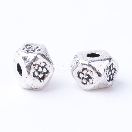 Tibetan Style Alloy Spacer Beads LS-TIBE-Q063-70AS-NR-1