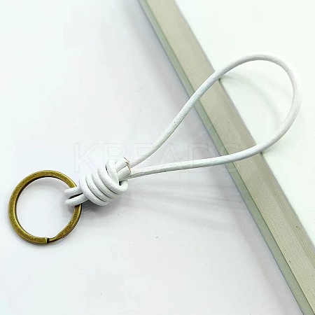 Leather Keychain KEYC-WH20008-07E-1