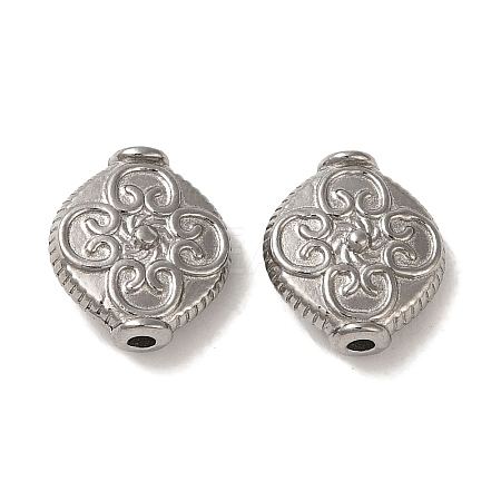 Tarnish Resistant 304 Stainless Steel Beads STAS-K285-13P-1