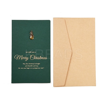 Rectangle Paper Greeting Card AJEW-P123-C06-1