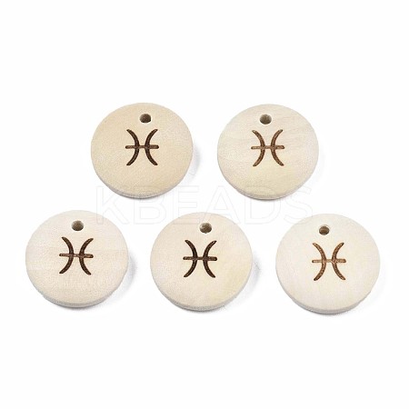 Laser Out Wood Pendants WOOD-S053-51I-1