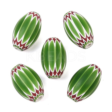 Handmade Millefiori Glass Beads GL-CBAAE72-01A-05-1