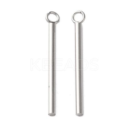 304 Stainless Steel Pendants STAS-L282-005P-04-1