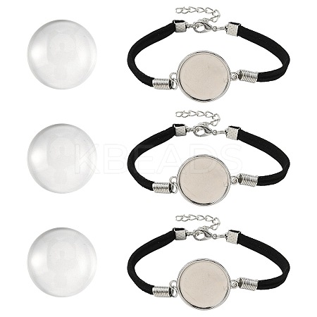 5Pcs Suede Bracelet Making MAK-FS0001-06-1