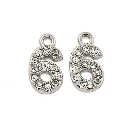 304 Stainless Steel Pendants STAS-L080-002P-06-1