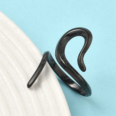 304 Stainless Steel Cuff Open Rings LS-RJEW-D338-02A-EB-1