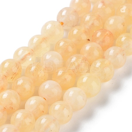 Dyed Natural Malaysia Jade Beads Strands G-G021-02A-11-1