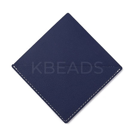 PU Imitation Leather Bookmarks OFST-WH0002-34B-07-1