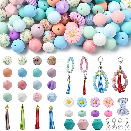 DIY Keychain Making Kits DIY-YW0012-57-1