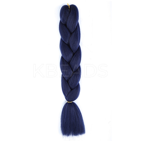 Long Single Color Jumbo Braid Hair Extensions for African Style - High Temperature Synthetic Fiber ST3297880-1