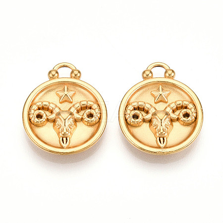 304 Stainless Steel Pendants STAS-N109-148G-01-1