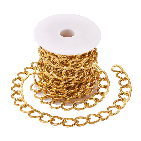 Aluminium Twisted Chains Curb Chains CHA-TA0001-05G-1