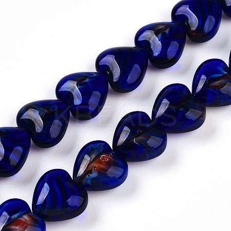 Millefiori Glass Beads Strands GLAA-T023-34E-1