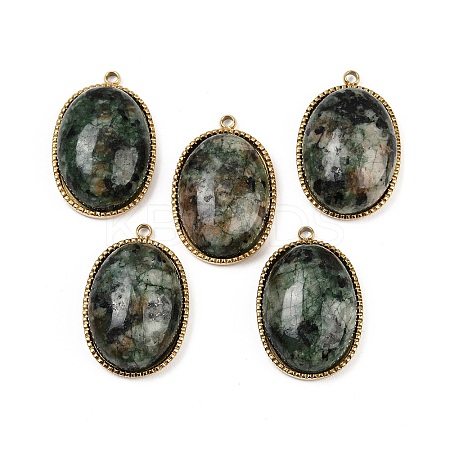 Natural African Turquoise(Jasper) Pendants X-STAS-F322-15G-04-1