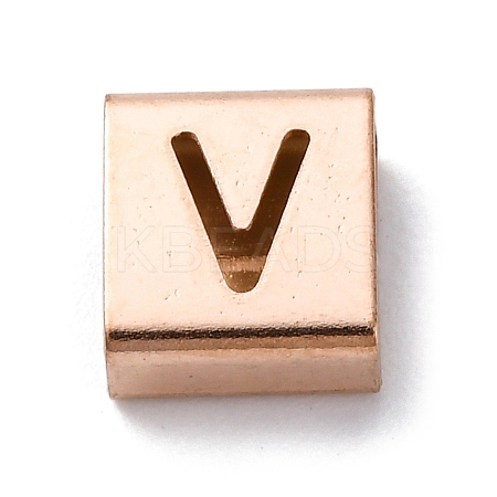 Ion Plating(IP) 304 Stainless Steel Square Slide Charms STAS-L132-14V-RG-1