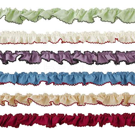 6M 6 Colors Cotton Ruffle Trim OCOR-FG0003-40-1