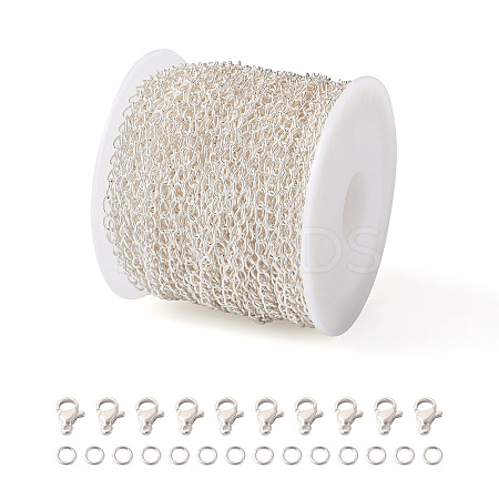 DIY Chain Bracelet Necklace Making Kit DIY-YS0001-43-1