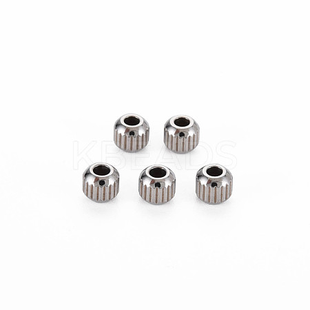 Non-Tarnish 201 Stainless Steel Beads STAS-N088-38A-01P-1
