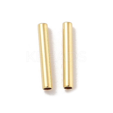 Brass Tube Beads KK-H503-03G-01-1
