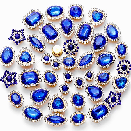 Teardrop/Heart/Star Sew on Rhinestones GACR-TAC0002-01D-1
