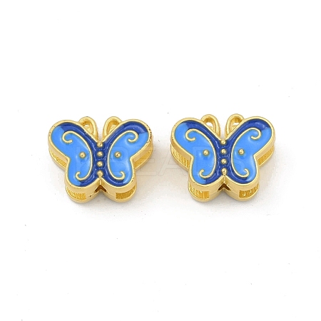 Alloy Enamel Beads PALLOY-D369-17MG-1