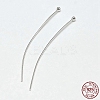 925 Sterling Silver Ball Head Pins STER-F018-03F-3