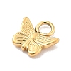 Ion Plating(IP) 304 Stainless Steel Charms STAS-P379-37B-G-2