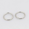 Tarnish Resistant 304 Stainless Steel Saw Cut Open Jump Rings STAS-N015-04-14x1.2mm-1
