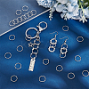 200Pcs 304 Stainless Steel Open Jump Rings STAS-UN0057-96-2