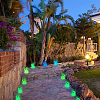70Pcs 7 Colors Luminous Transparent Resin Pendants RESI-SZ0003-35-6