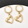 304 Stainless Steel Hoop Earrings EJEW-P329-02B-G-1