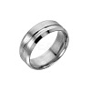 Tarnish Resistant 316L Surgical Stainless Steel Wide Band Finger Rings RJEW-T005-10-27C-1
