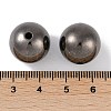 CCB Plastic Round Beads ALUM-U001-08A-09-3