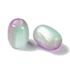 Triple Color Resin European Beads RESI-F055-13G-2