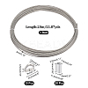304 Stainless Steel Wire & Wire Guardian and Protectors DIY-UN0006-13-2