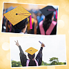 Square EVA Glitter Graduation Cap Topper Stickers DIY-WH20053-05A-4